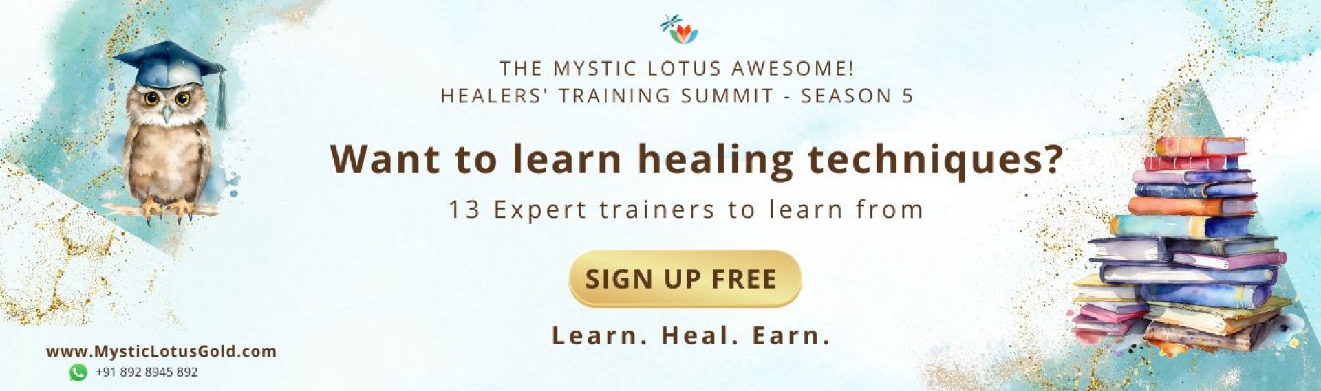 Want to learn healing tecqnics